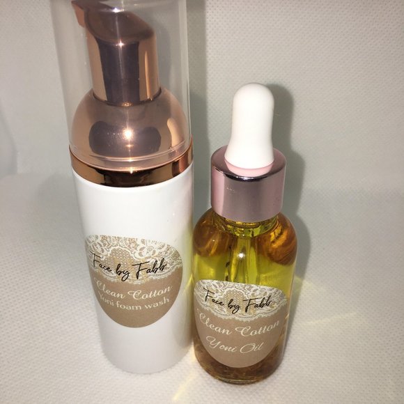 CLEAN COTTON YONI WASH & OIL COMBO - Picture 1 of 1